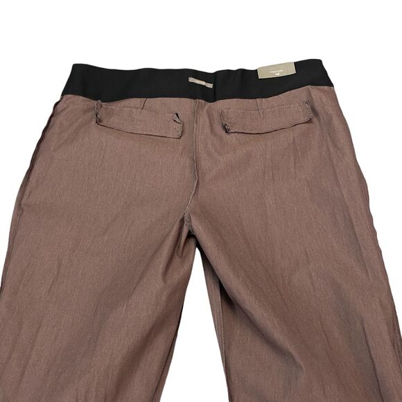 Maurices Ankle Pants Womens 2XL Brown Regular Fit Mid Rise Skinny Leg Pull-On - Picture 12 of 14